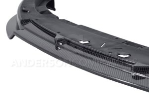 Ford Shelby GT500 Front Splitter - Anderson Composites - Type-GT Carbon Fiber - `10-`14